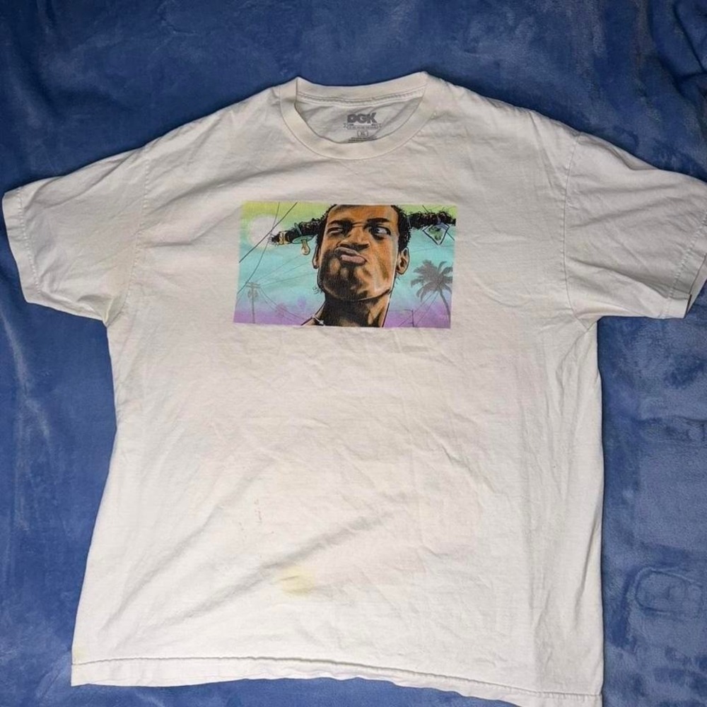 DGK Skateboards Dont Be a‎ Menace Movie Loc Dog T-Shirt Large  size xl men